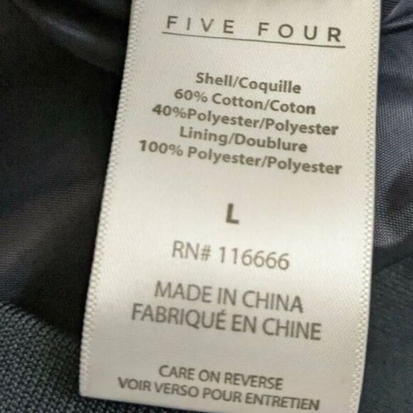 Five Four Zip Blue Jacket - Picture 9 of 10